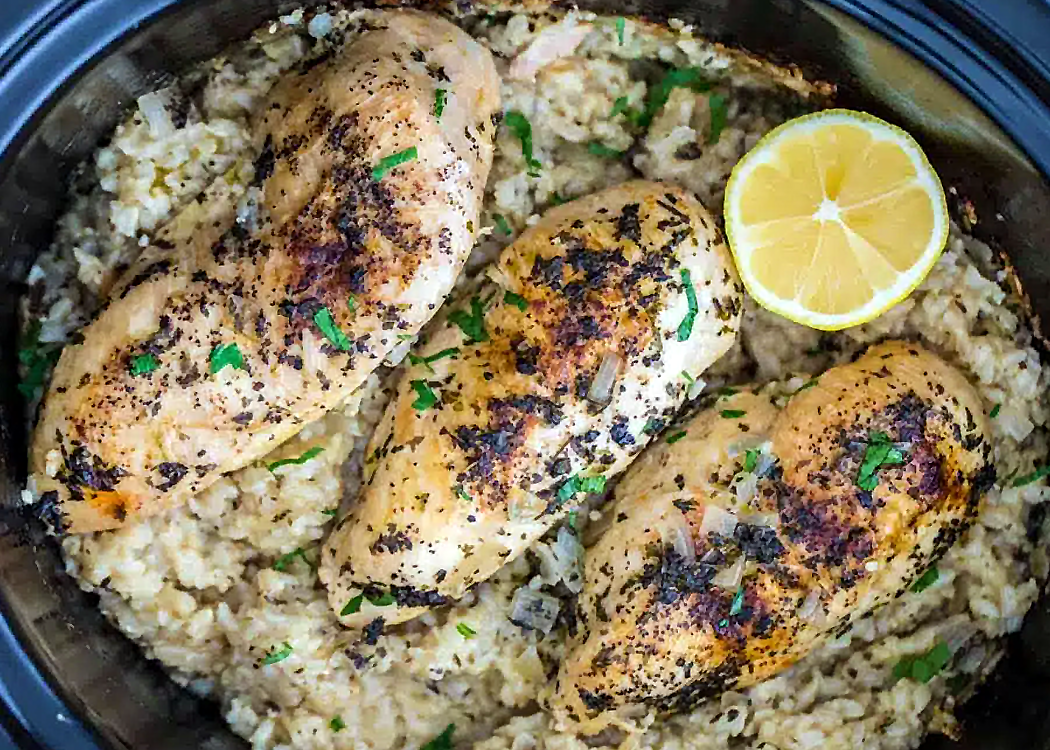 Crockpot Chicken And Rice