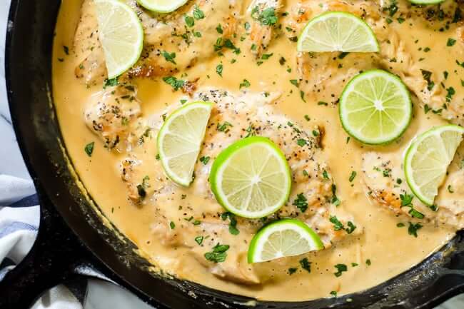 Creamy Coconut Lime Chicken