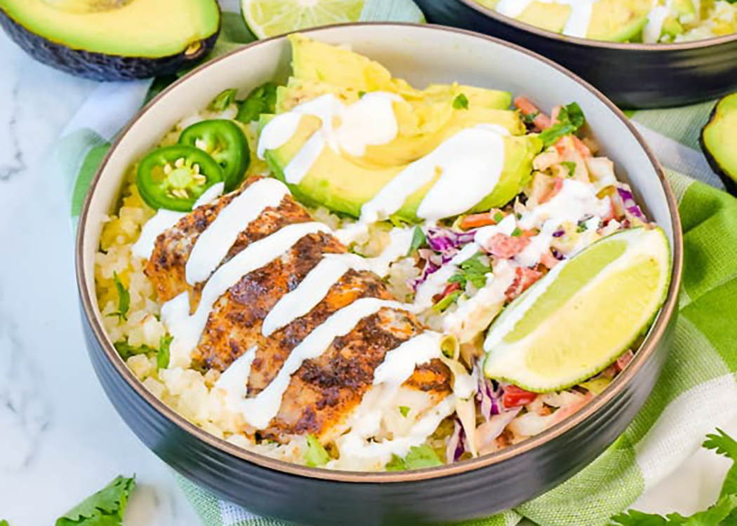 Fish Taco Bowls