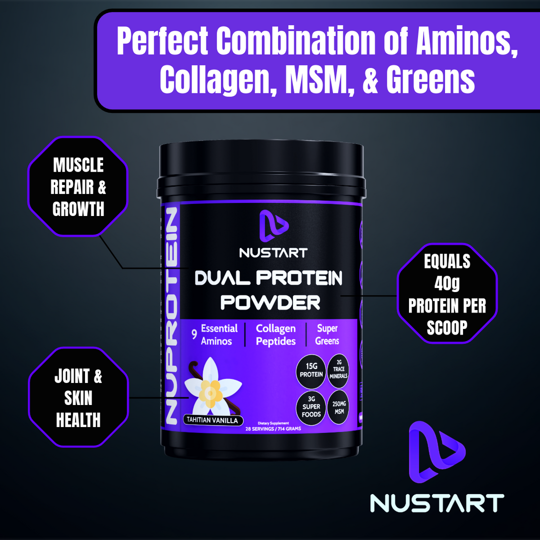 NUPROTEIN: Dual Protein Powder
